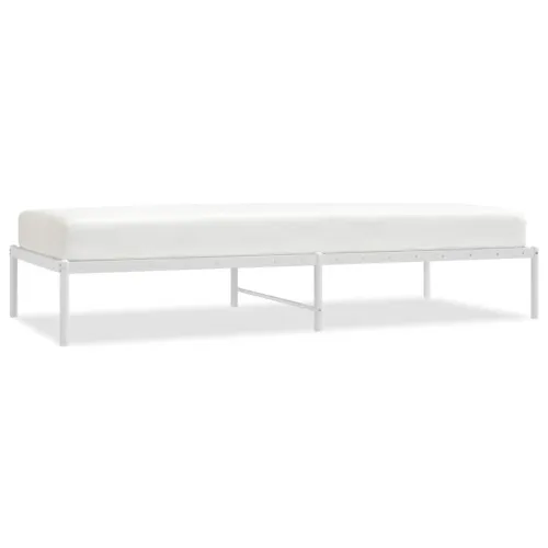 Metalni okvir za krevet bijeli 90x200 cm - Bijela 90 x 200 cm bez uzglavlja Cijena