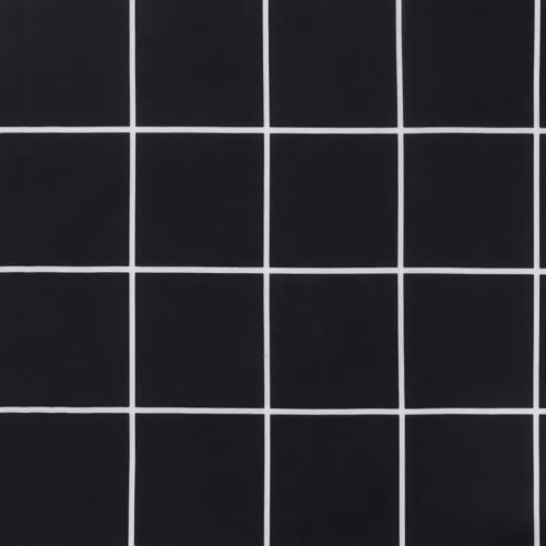 Jastuci za stolice 2 kom crni karirani 50x50x7 cm od tkanine - Crno-bijelo 50 x 50 x 7 cm 2 Cijena