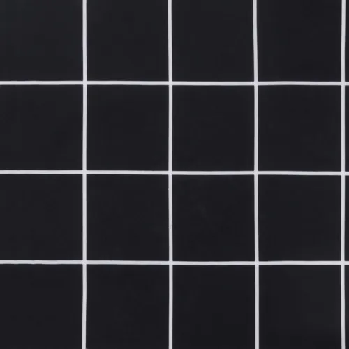 Jastuci za stolice 6 kom crni karirani 50x50x7 cm od tkanine - Crno-bijelo 50 x 50 x 7 cm 6 Cijena