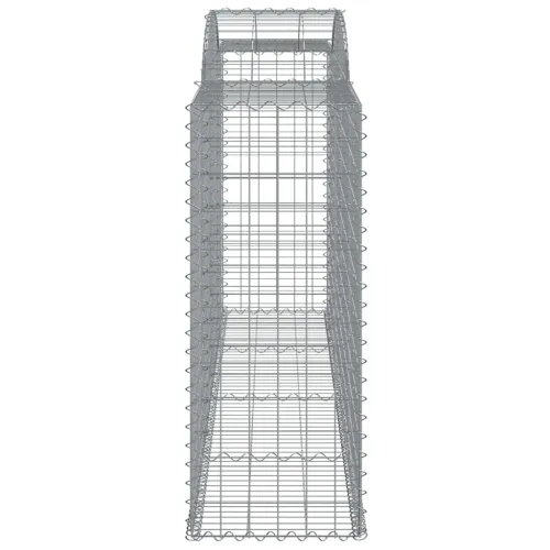 Lučne gabionske košare 6 kom 300x50x120/140cm pocinčano željezo - 300 x 50 x 120/140 cm 6 Cijena