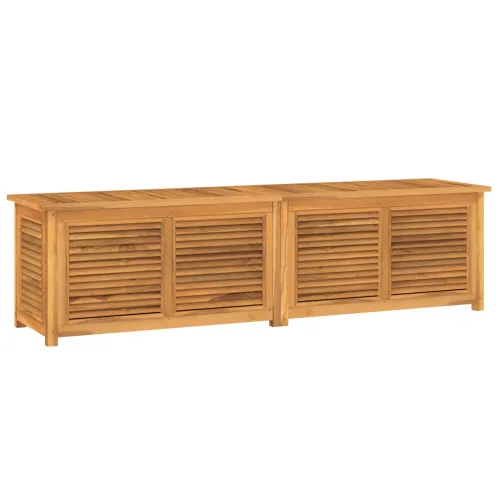 Vrtna kutija za pohranu s vrećom 200x50x55 cm masivna tikovina - 200 x 50 x 55 cm 200 x 50 x 55 cm Cijena
