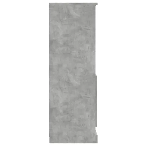 Visoka komoda siva betona 60x35,5x103,5 cm konstruiranog drva - Beton siva Cijena