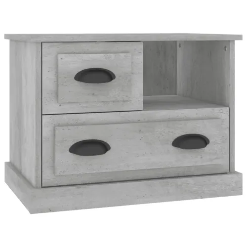 Noćni ormarić siva boja betona 60x39x45 cm - Beton siva 1 Cijena