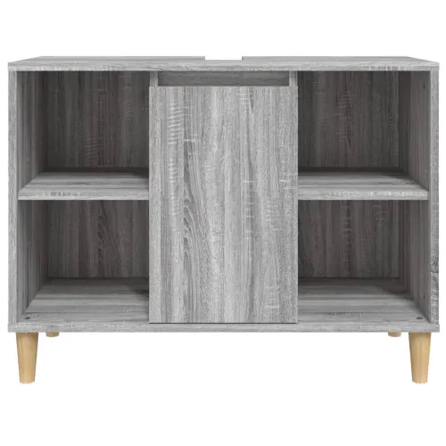 Ormarić za Lavabo - Umivaonik boja hrasta sonome 80x33x60 cm drveni - Sivi hrast sonoma Cijena