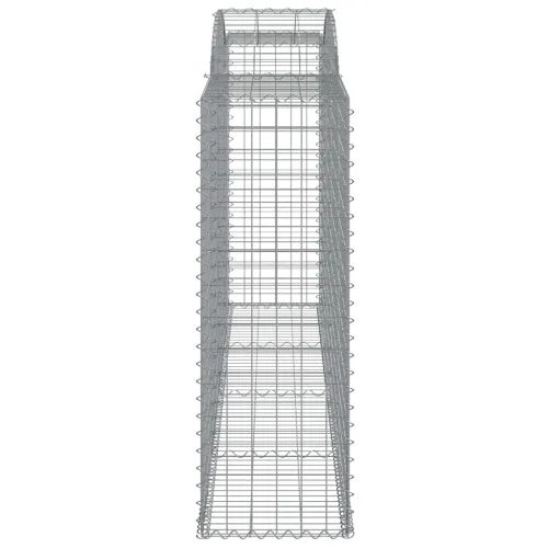 Lučne gabionske košare 10kom 300x50x140/160cm pocinčano željezo - 300 x 50 x 140/160 cm 10 Cijena