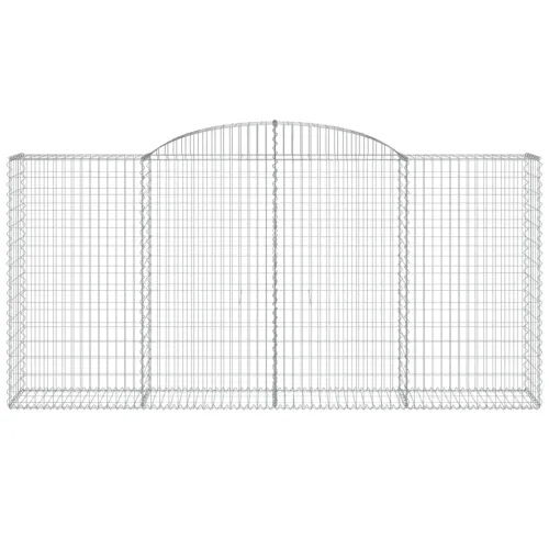 Lučne gabionske košare 10kom 300x50x140/160cm pocinčano željezo - 300 x 50 x 140/160 cm 10 Cijena