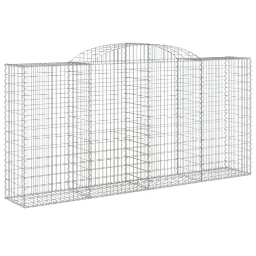Lučne gabionske košare 10kom 300x50x140/160cm pocinčano željezo - 300 x 50 x 140/160 cm 10 Cijena