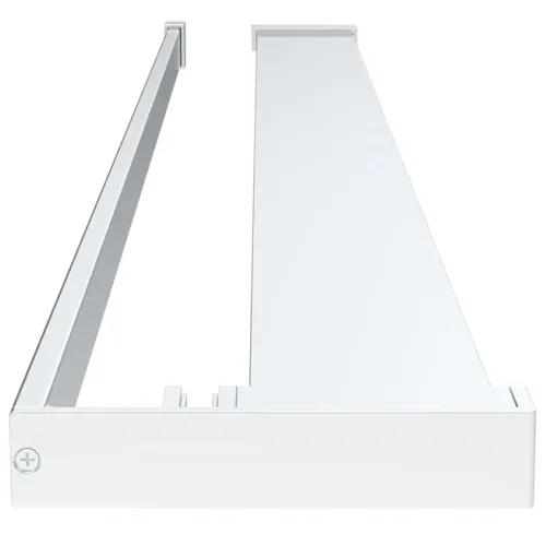 Polica za stijenku tuš-kabine kromirana 100 cm aluminijska - Srebrno 100 cm Cijena