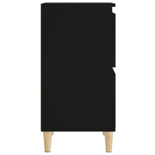Komode 2 kom crne 60x35x70 cm od konstruiranog drva - Crna 2 Cijena