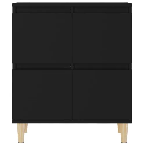 Komode 2 kom crne 60x35x70 cm od konstruiranog drva - Crna 2 Cijena