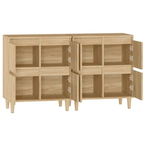 Komoda 2 kom boja hrasta sonome 60x35x70 cm konstruirano drvo - Sonoma hrast 2 Cijena
