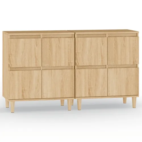 Komoda 2 kom boja hrasta sonome 60x35x70 cm konstruirano drvo - Sonoma hrast 2 Cijena