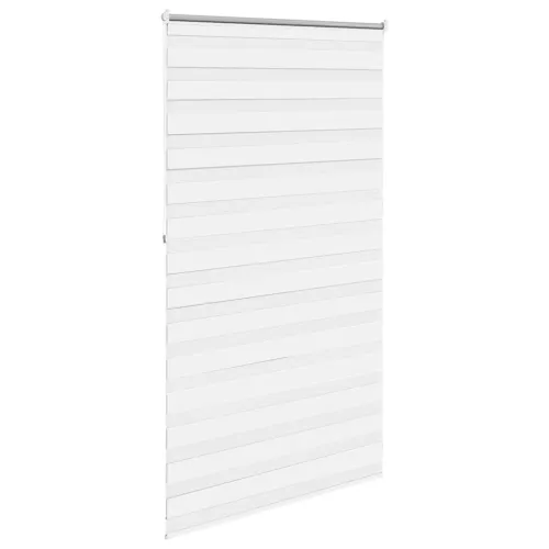 Zebra zavjesa 120,9 x 230 cm Širina tkanine 116,7 cm bijela - Bijela 120 x 230 cm Cijena