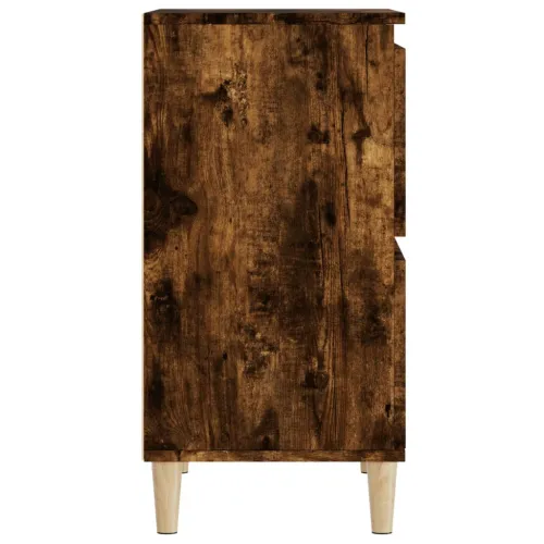 Komode 3 kom boja dimljenog hrasta 60x35x70cm konstruirano drvo - Dimljeni hrast 3 Cijena