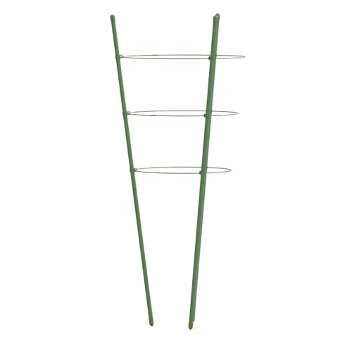 Kolci za vrtne biljke s 3 prstena 5 kom zeleni 75 cm čelični - 28 x 75 cm Cijena