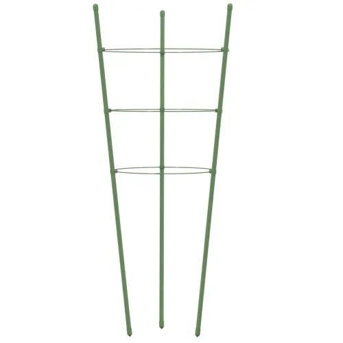 Kolci za vrtne biljke s 3 prstena 5 kom zeleni 75 cm čelični - 28 x 75 cm Cijena