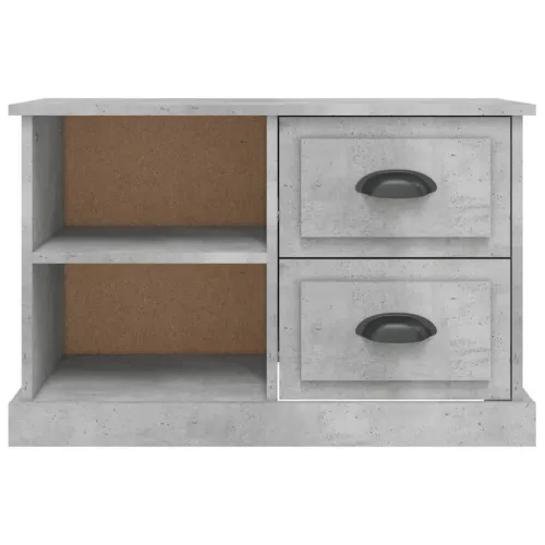 TV ormarić boja betona 73x35,5x47,5 cm konstruirano drvo - Beton siva 73 cm Cijena