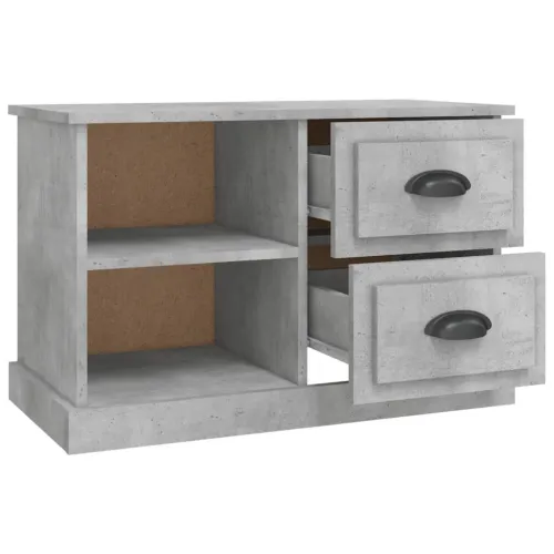 TV ormarić boja betona 73x35,5x47,5 cm konstruirano drvo - Beton siva 73 cm Cijena