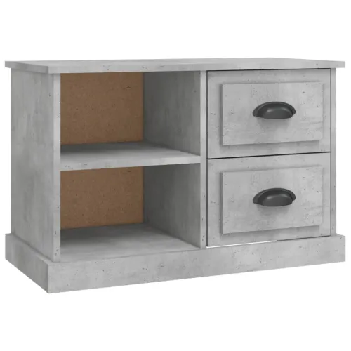 TV ormarić boja betona 73x35,5x47,5 cm konstruirano drvo - Beton siva 73 cm Cijena