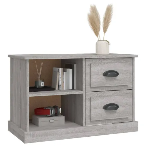 TV ormarić boja hrasta sonome 73x35,5x47,5 cm konstruirano drvo - Sivi hrast sonoma 1 73 cm Cijena