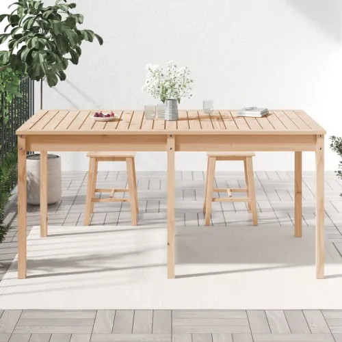 Vrtni stol 159,5 x 82,5 x 76 cm od masivne borovine - Prirodna boja bora 159.5 x 82.5 x 76 cm Cijena