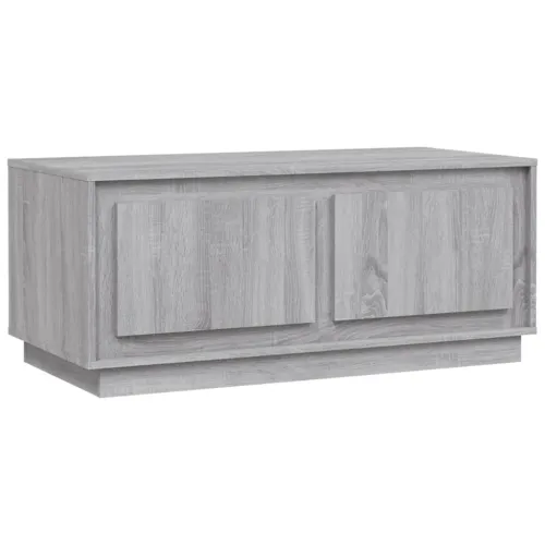 Stolić za kavu siva boja hrasta 102x50x44 cm konstruirano drvo - Sivi hrast sonoma Cijena