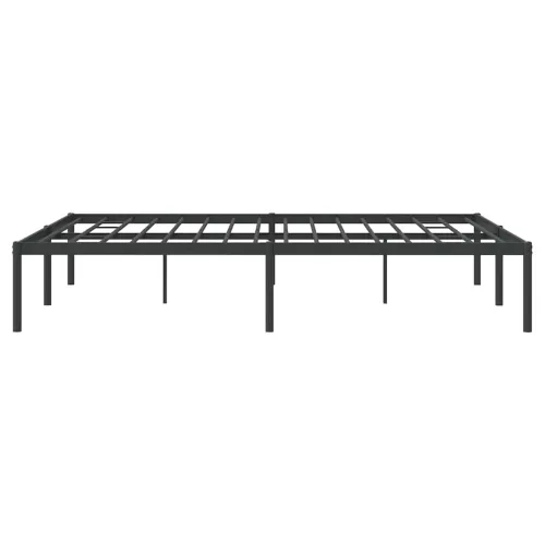 Metalni okvir za krevet crni 140x200 cm - Crna 140 x 200 cm bez uzglavlja Cijena