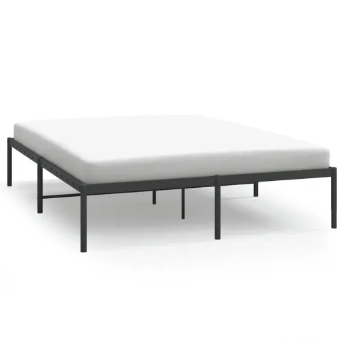 Metalni okvir za krevet crni 140x200 cm - Crna 140 x 200 cm bez uzglavlja Cijena