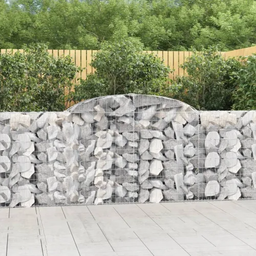 Lučne gabionske košare 9 kom 300x30x100/120cm pocinčano željezo - 300 x 30 x 100/120 cm 9 Cijena