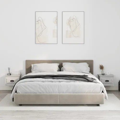 Zidni noćni ormarići 2 kom boja hrasta sonome 41,5 x 36 x 28 cm - Sivi hrast sonoma 2 Cijena