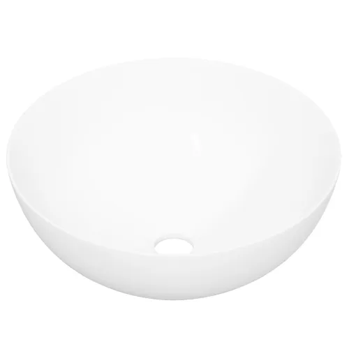 Lavabo - Umivaonik bijeli 36 x 15 cm keramički okrugli - Bijela 36 x 15 cm Cijena