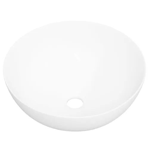 Lavabo - Umivaonik bijeli 36 x 15 cm keramički okrugli - Bijela 36 x 15 cm Cijena