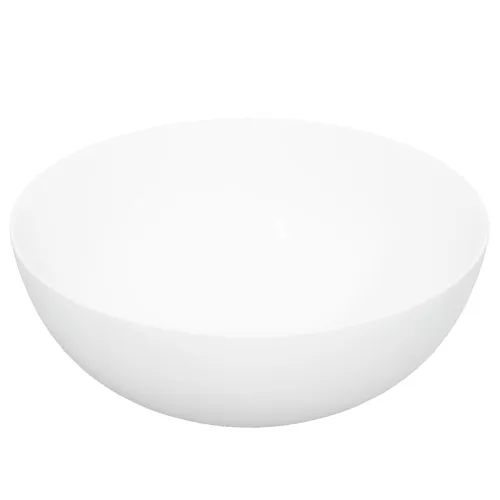 Lavabo - Umivaonik bijeli 36 x 15 cm keramički okrugli - Bijela 36 x 15 cm Cijena