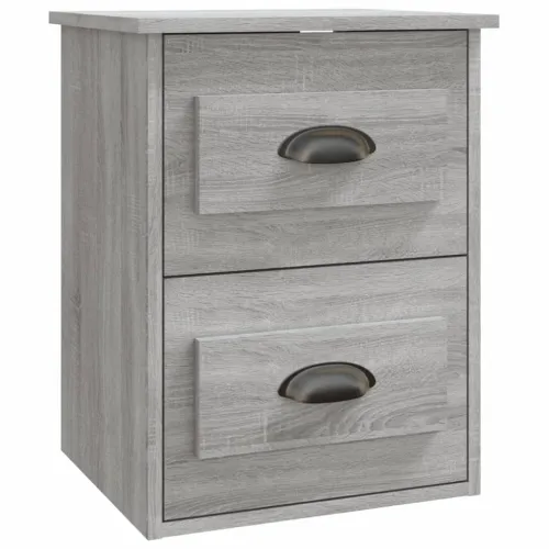 Zidni noćni ormarić boja sivog hrasta sonome 41,5x36x53 cm - Sivi hrast sonoma 1 Sivi hrast sonoma 1 Cijena