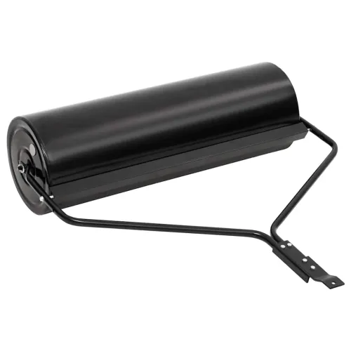 Vrtni valjak za travnjak s guranjem crni 63 L željezni - Crna 30 x 90 cm Bez ručke Cijena