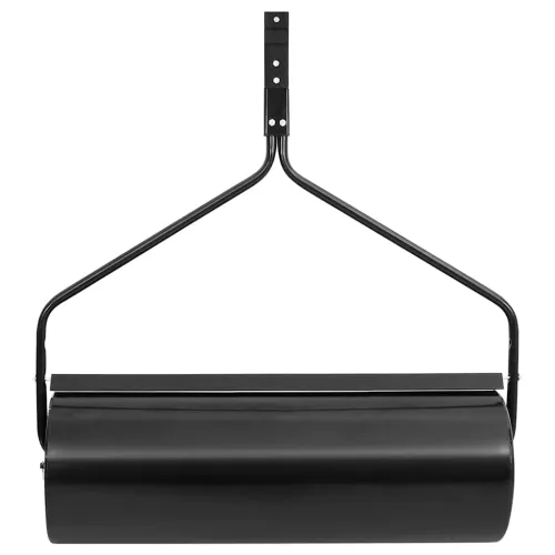 Vrtni valjak za travnjak s guranjem crni 63 L željezni - Crna 30 x 90 cm Bez ručke Cijena