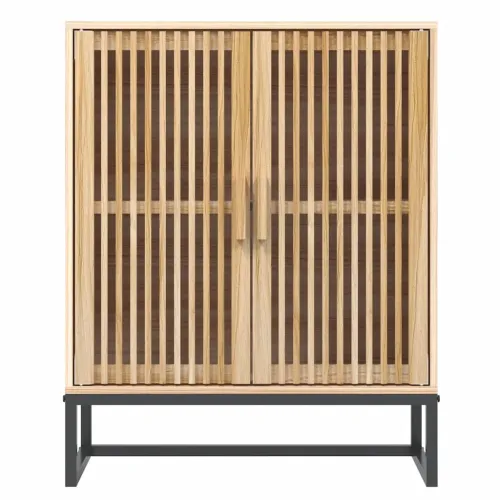 Komoda 60 x 30 x 75 cm od konstruiranog drva - Smeđa 1 1 Cijena