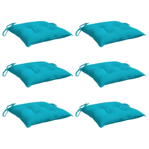 Jastuci za stolice 6 kom tirkizni 50x50x7 cm od tkanine Oxford - Tirkizna 50 x 50 x 7 cm 6 Cijena