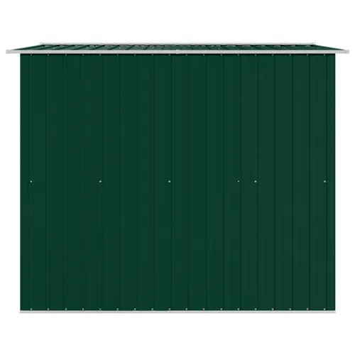 Vrtna kućica za pohranu zelena metalna 257 x 205 x 178 cm - Zelena 1 Zelena Cijena