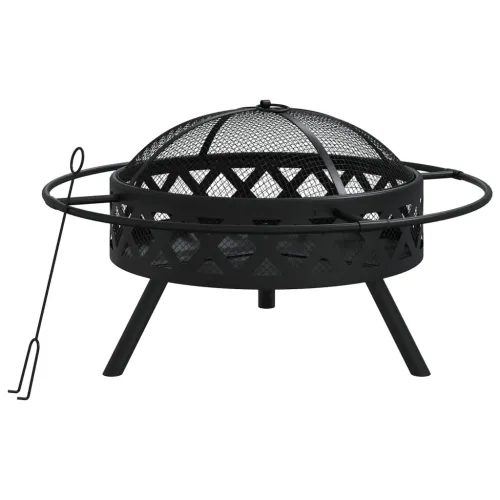 Posuda za vatru sa žaračem 70 cm XXL čelična Cijena