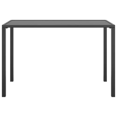 Vrtni stol - Blagovaonski stol antracit 110 x 54 x 70 cm čelični - Stol Cijena
