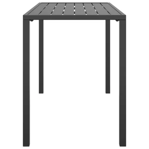 Vrtni stol - Blagovaonski stol antracit 110 x 54 x 70 cm čelični - Stol Cijena
