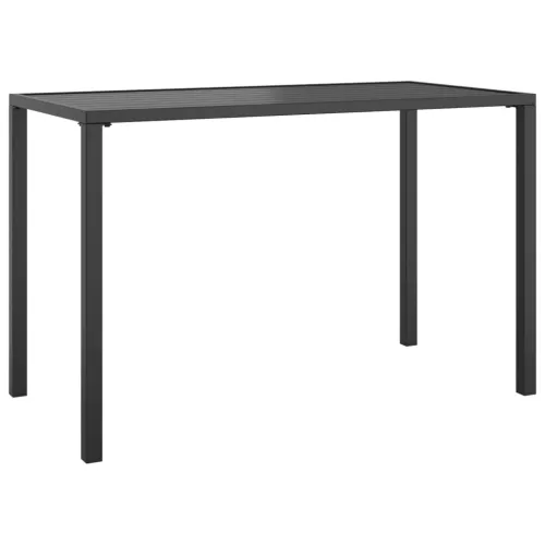 Vrtni stol - Blagovaonski stol antracit 110 x 54 x 70 cm čelični - Stol Cijena