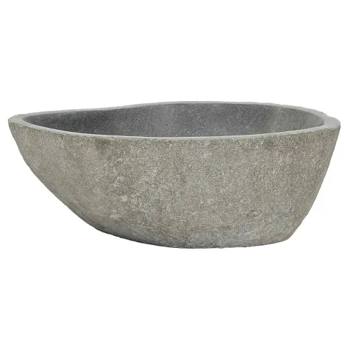 Lavabo - Umivaonik od riječnog kamena ovalni (37 - 46) x (29 - 36) cm - (37-46) x (29-36) x 15 cm Cijena