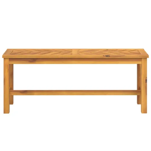 Vrtna klupa 110 cm od masivnog bagremovog drva - 110 x 35 x 45 cm 1 1 Cijena