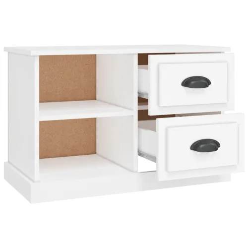 TV ormarić bijeli 73 x 35,5 x 47,5 cm od konstruiranog drva - Bijela 1 73 cm Cijena