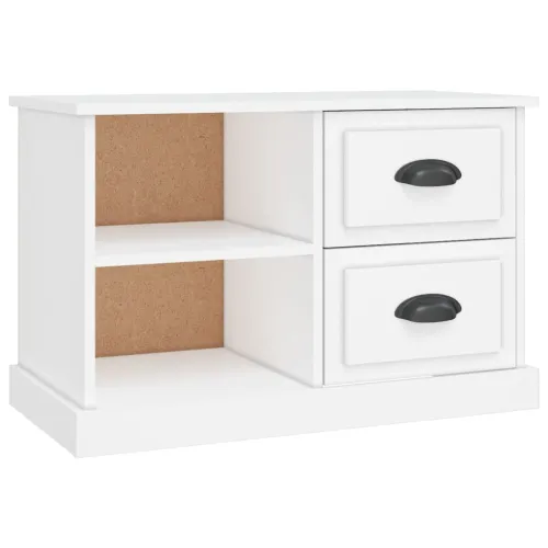 TV ormarić bijeli 73 x 35,5 x 47,5 cm od konstruiranog drva - Bijela 1 73 cm Cijena