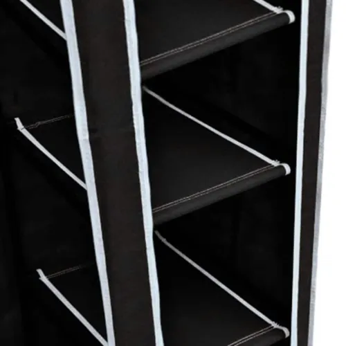 Sklopivi Ormar Crni 110 x 45 x 175 cm  - Crna 1 1 Cijena