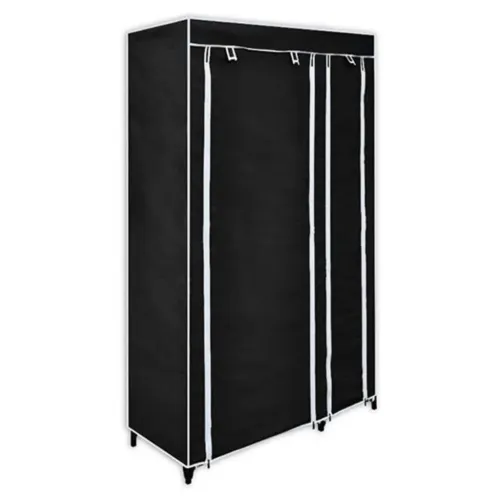 Sklopivi Ormar Crni 110 x 45 x 175 cm  - Crna 1 1 Cijena
