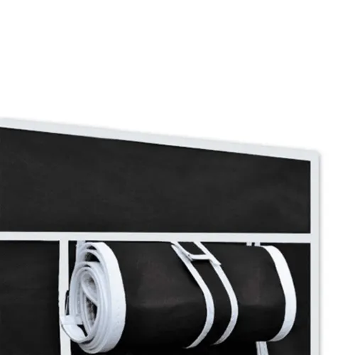 Sklopivi Ormar Crni 110 x 45 x 175 cm  - Crna 1 1 Cijena